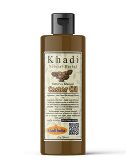Khadi Natural Herbal Castor Oil 200ml
