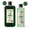 Natural Herbal Khadi Amla Bhringraj Shampoo 500 ml And Aloevera Conditioner 200 ml For Hair Growth | Shampoo And Conditioner Combo Pack