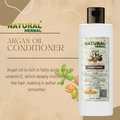 Natural Herbal Khadi Argan Conditioner 200ml