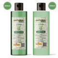 Natural Herbal Khadi Aloe vera Shampoo 200ml & Aloe vera Conditioner 200ml Combo Kit