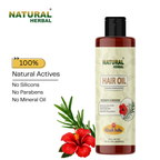 Natural Herbal Khadi Rosemary Hibiscous Hair Oil 100ml
