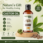 Natural Herbal Khadi castor Oil 100ml