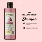 Natural Herbal Khadi Onion Shampoo 200ml