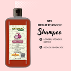 Natural Herbal Khadi Onion Shampoo 500ml