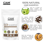 CIAM Botanicals Natural Powder Hair Shampoo With Pure & Herbal Amla, Reetha, Shikakai, Methi Dana Powder, For Men & Women Totally Organic | Paraben And Sulphate Free Shampoo 100g