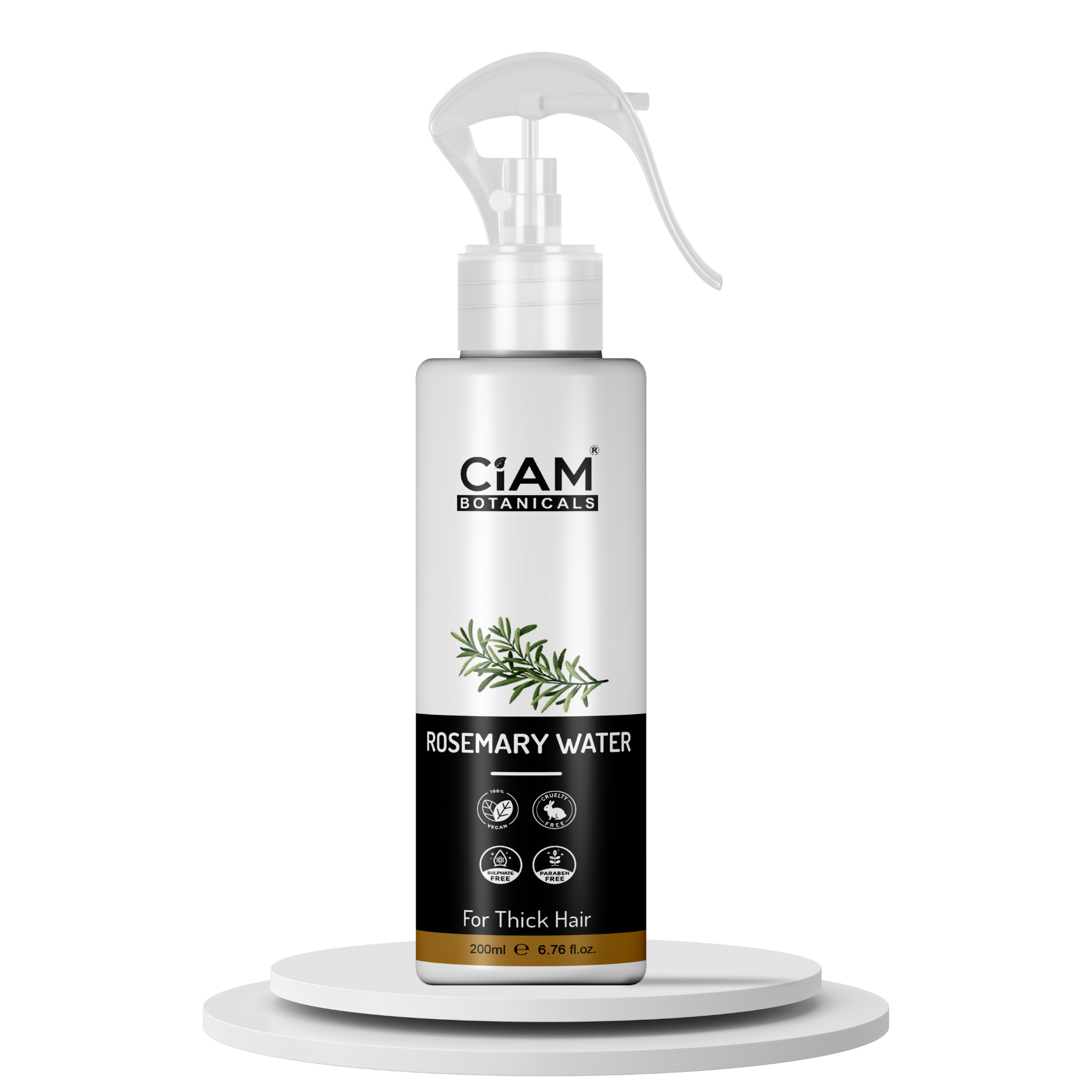 Ciam Rosemary Water Spray For Hair Growth 200ml | Reduce Hair Fall & Strengthen Hair