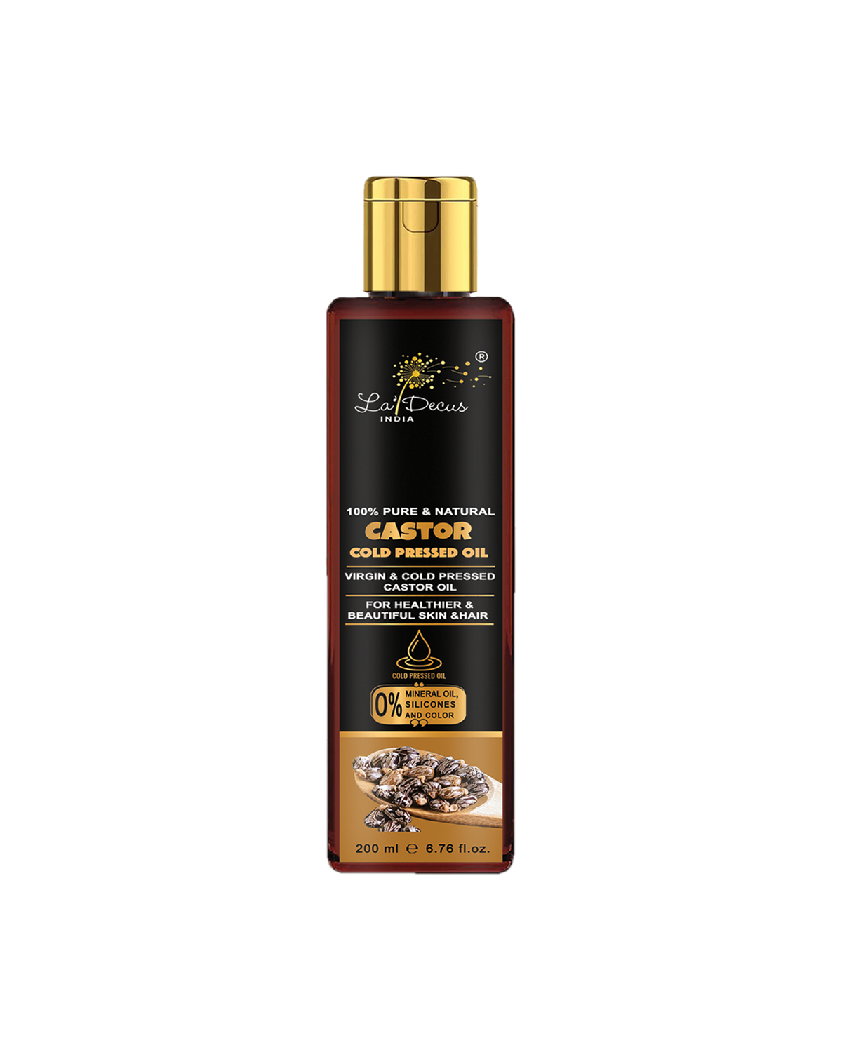 Virgin Cold Pressed Castor Oil 200 ml