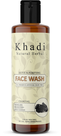 Khadi Natural Herbal Charcoal Face Wash 100ml