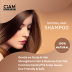 CIAM Botanicals Natural Powder Hair Shampoo With Pure & Herbal Amla, Reetha, Shikakai, Methi Dana Powder, For Men & Women Totally Organic | Paraben And Sulphate Free Shampoo 100g