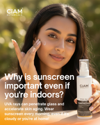 Ciam Invisible Sunscreen Gel 50ml | SPF 50+ | PA+++, Non greasy, No white cast