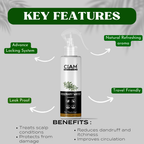 Ciam Rosemary Water Spray For Hair Growth | Reduce Hair Fall & Strengthen Hair 100Ml Pack