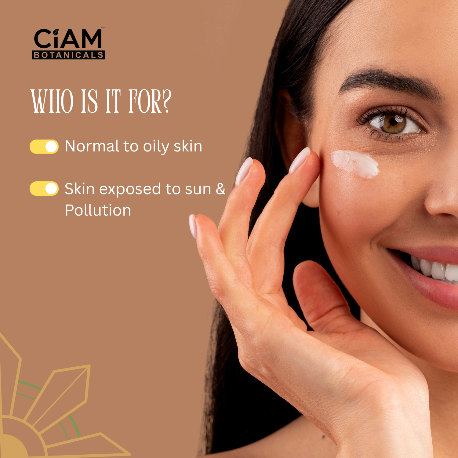 Ciam Invisible Sunscreen Gel 50ml | SPF 50+ | PA+++, Non greasy, No white cast