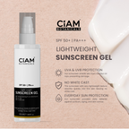 Ciam Invisible Sunscreen Gel 50ml | SPF 50+ | PA+++, Non greasy, No white cast