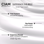 Ciam Botanicals Under Eye Cream For Dark Circle for Women 50ml
