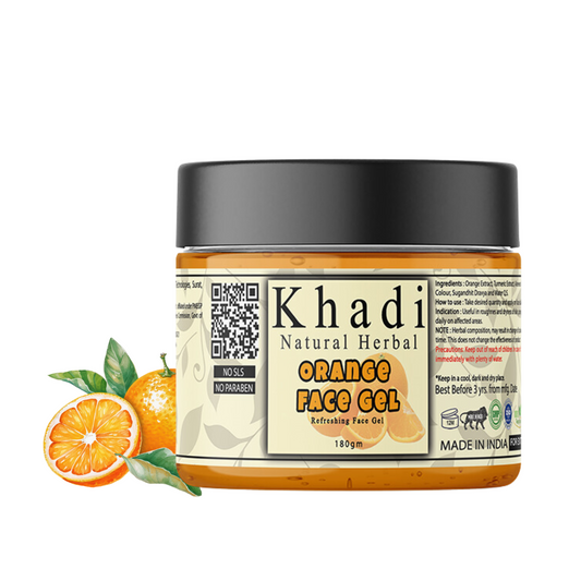 Khadi Natural Herbal Orange Face Gel 180gm
