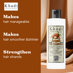 Khadi Natural Herbal Argan Shampoo 200ml and Argan Conditioner 200ml Combo Kit