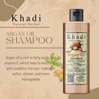 Khadi Natural Herbal Argan Shampoo 200ml and Argan Conditioner 200ml Combo Kit