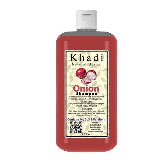 Khadi Natural Herbal Onion Shampoo 500ml