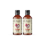 Khadi Natural Herbal Red Onion Hair Oil for Men Women 100ml Pack of 2