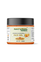 Natural Herbal Khadi Orange Face Gel 180gm